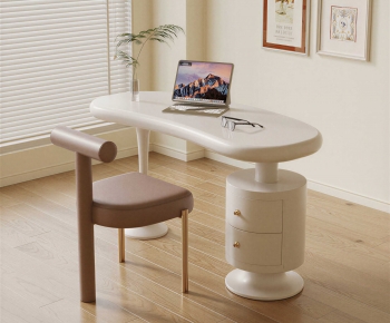 Modern Computer Desk And Chair-ID:289239882