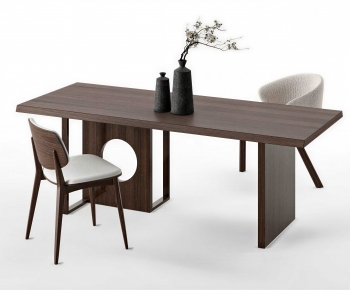 New Chinese Style Dining Table And Chairs-ID:816107036