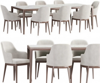 Modern Dining Table And Chairs-ID:494045029