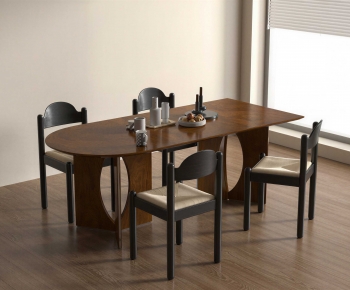 Modern Dining Table And Chairs-ID:353502995