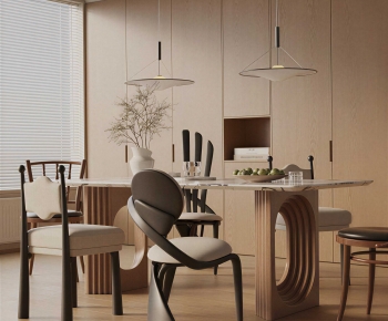 Modern Dining Table And Chairs-ID:161046984