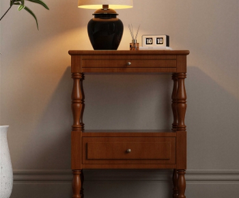 American Style Bedside Cupboard-ID:238287933