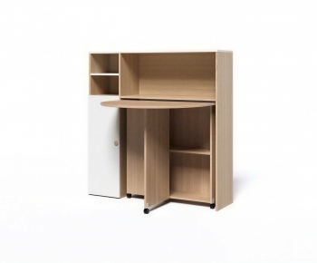 Modern Computer Desk And Chair-ID:777772907