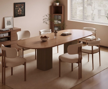 Modern Dining Table And Chairs-ID:345652104