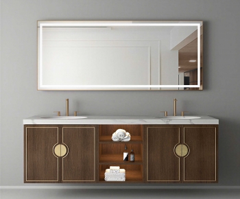 New Chinese Style Bathroom Cabinet-ID:553925995