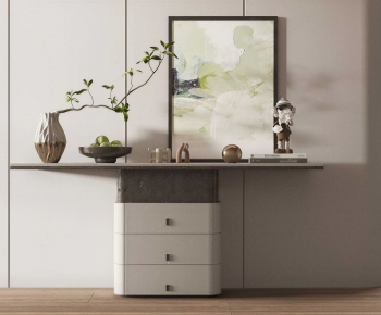 Modern Entrance Cabinet-ID:921399124