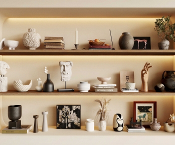 Wabi-sabi Style Decorative Set-ID:131886961