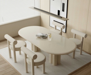 Modern Dining Table And Chairs-ID:643805985