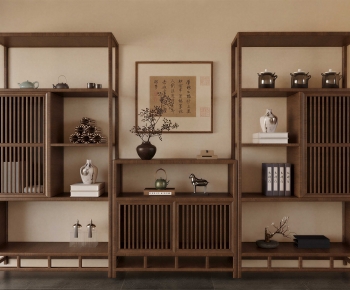 New Chinese Style Antique Rack-ID:421123987