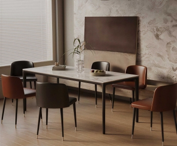 Modern Dining Table And Chairs-ID:983428005