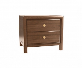 New Chinese Style Bedside Cupboard-ID:667474992