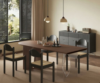 Modern Computer Desk And Chair-ID:701909071