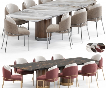 Modern Dining Table And Chairs-ID:730800663