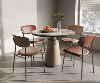 Modern Dining Table And Chairs-ID:890028008