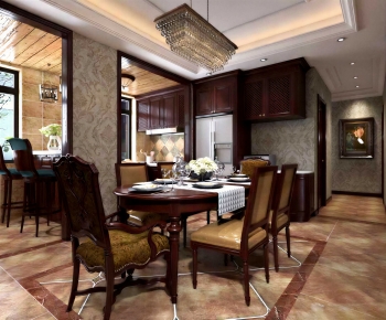 European Style Dining Room-ID:867558009