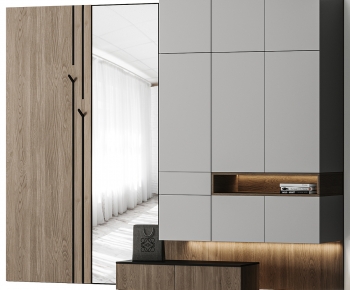 Modern Shoe Cabinet-ID:717745076