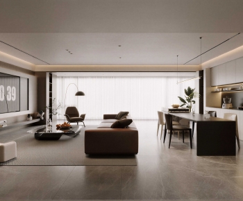 Modern A Living Room-ID:483159076