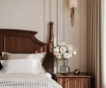 American Style Bedside Cupboard-ID:770813946