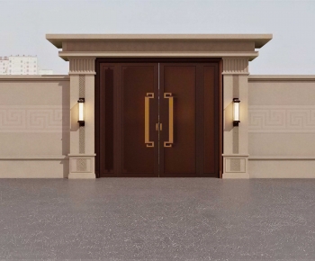 New Chinese Style Gate-ID:993077041