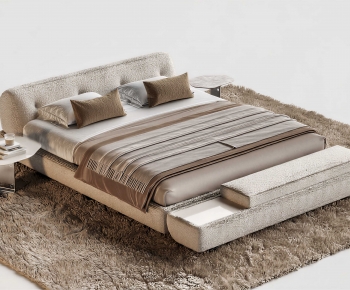 Modern Double Bed-ID:293881897