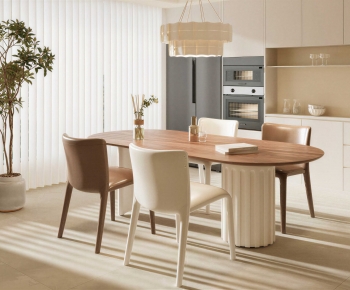Modern Dining Table And Chairs-ID:336389065