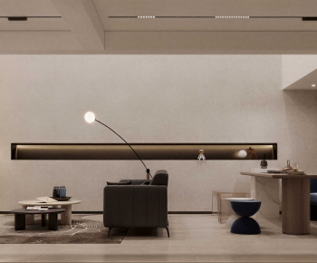 Modern A Living Room-ID:381234889