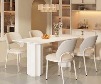 Modern Dining Table And Chairs-ID:950601181