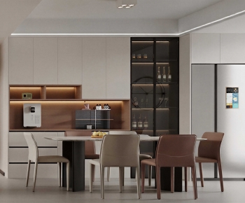 Modern Dining Room-ID:711930049