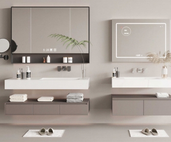 Modern Bathroom Cabinet-ID:213406097