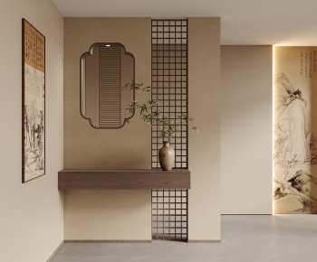 New Chinese Style Hallway-ID:152455094