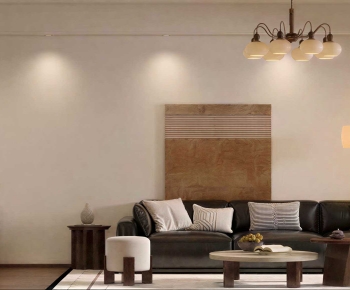 Wabi-sabi Style A Living Room-ID:311610795