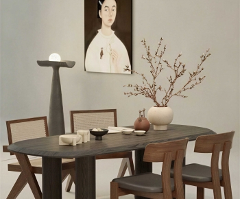 Modern Dining Table And Chairs-ID:700438022