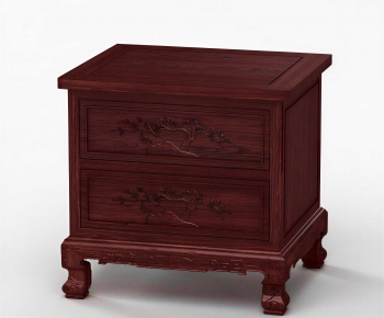 New Chinese Style Bedside Cupboard-ID:567269386