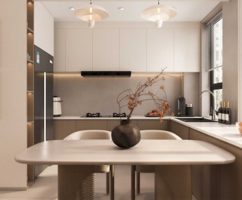 Wabi-sabi Style Open Kitchen-ID:466007954