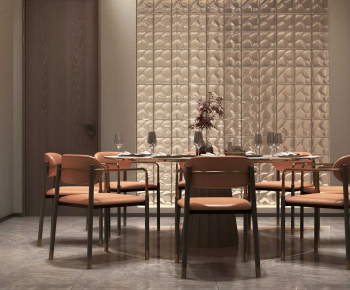 Modern Dining Table And Chairs-ID:956413989