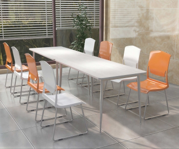 Modern Dining Table And Chairs-ID:991210946