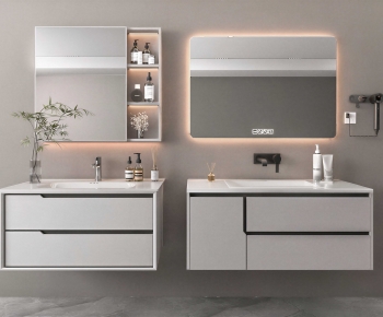 Modern Bathroom Cabinet-ID:528309117