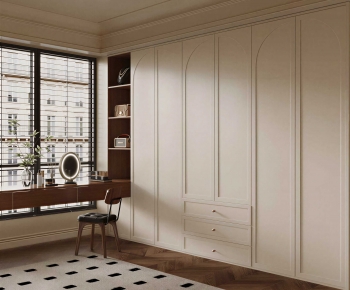 Modern Clothes Storage Area-ID:767379058