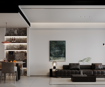 Modern A Living Room-ID:814536092