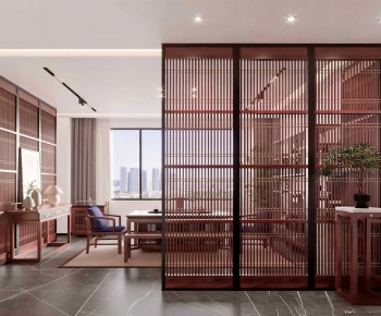 New Chinese Style Manager's Office-ID:687453037