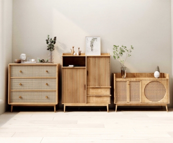 Nordic Style Entrance Cabinet-ID:760185005