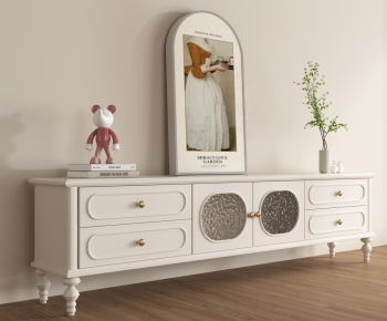 French Style TV Cabinet-ID:525163893