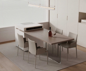 Modern Dining Table And Chairs-ID:610874892