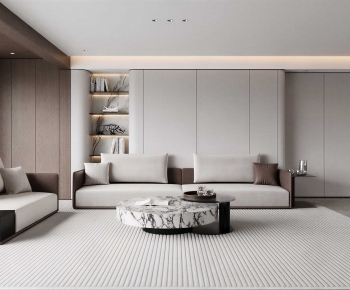 Modern A Living Room-ID:507920986