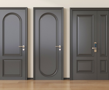 French Style Single Door-ID:199497942