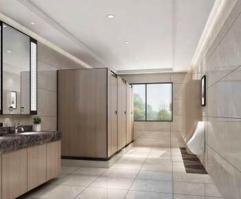 Modern Public Toilet-ID:203011991