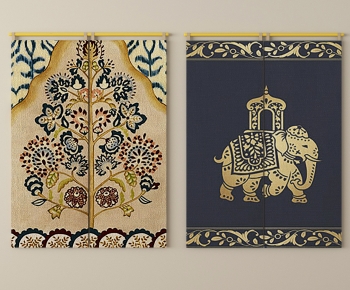 Modern Door Curtain-ID:506151912