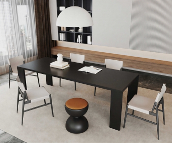 Modern Dining Table And Chairs-ID:829754113