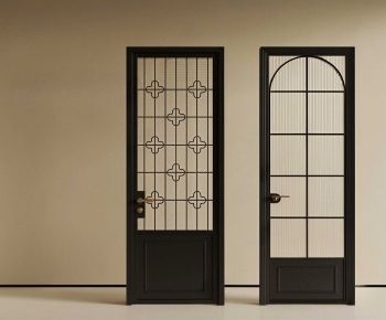 French Style Single Door-ID:849280126