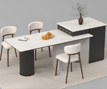 Modern Dining Table And Chairs-ID:970718939